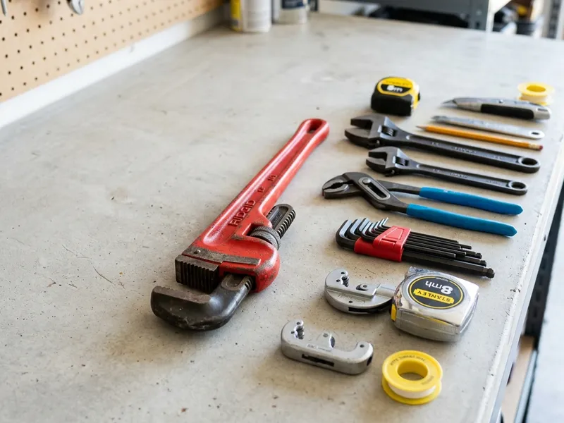 Professional plumbers in Parker, TX equipped with top-tier tools for residential and commercial plumbing services.